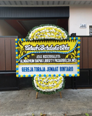 Papan Bunga Duka di Jepara