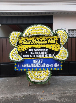 Papan Bunga Duka di Jepara