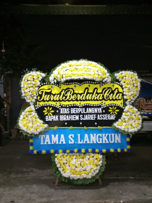 Papan Bunga Duka di Jepara