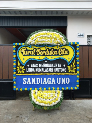 Papan Bunga Duka di Jepara